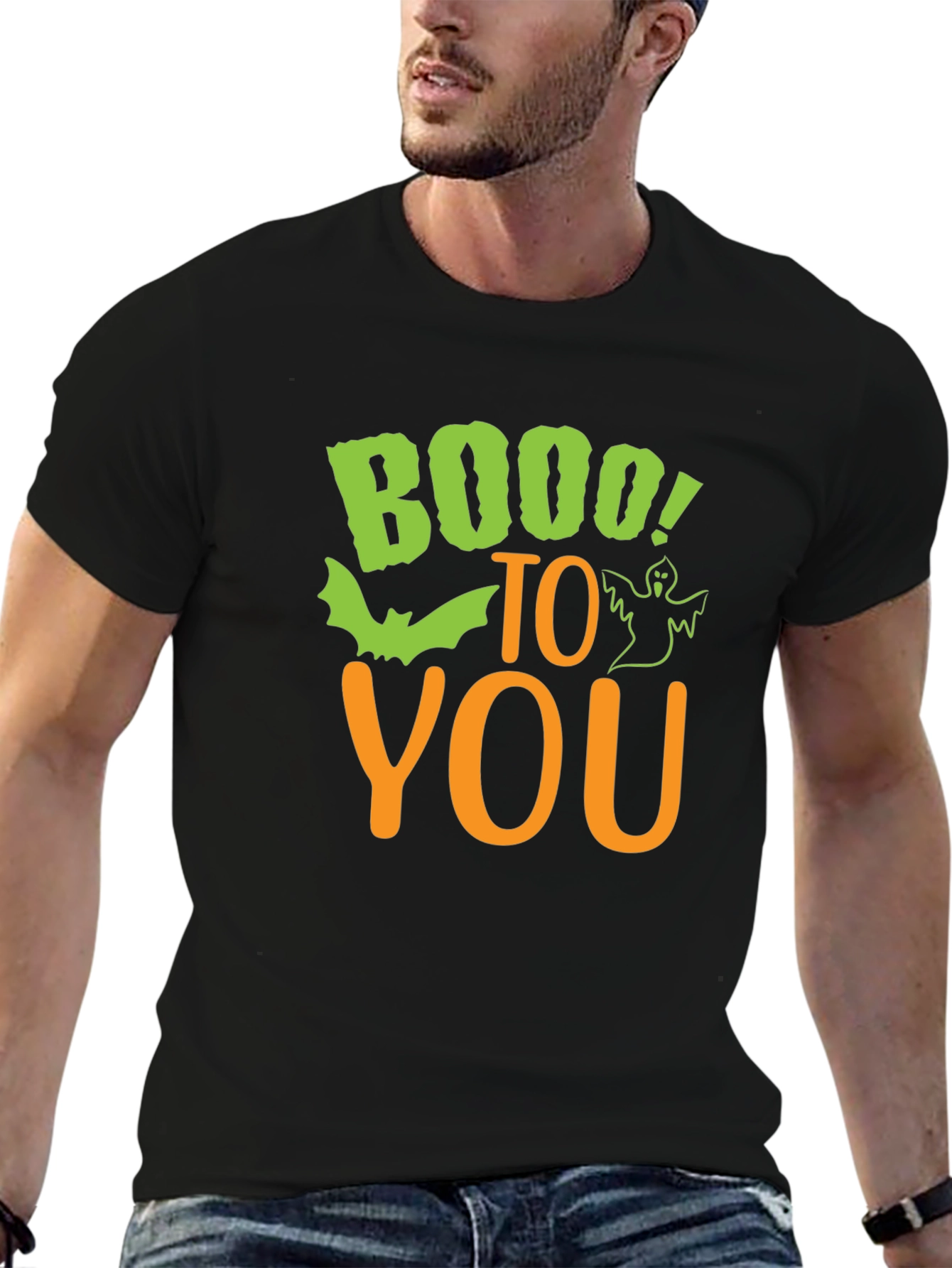 Halloween Booo To You Graphic T-Shirt