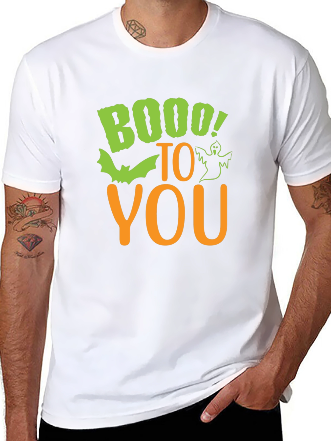 Halloween Booo To You Graphic T-Shirt