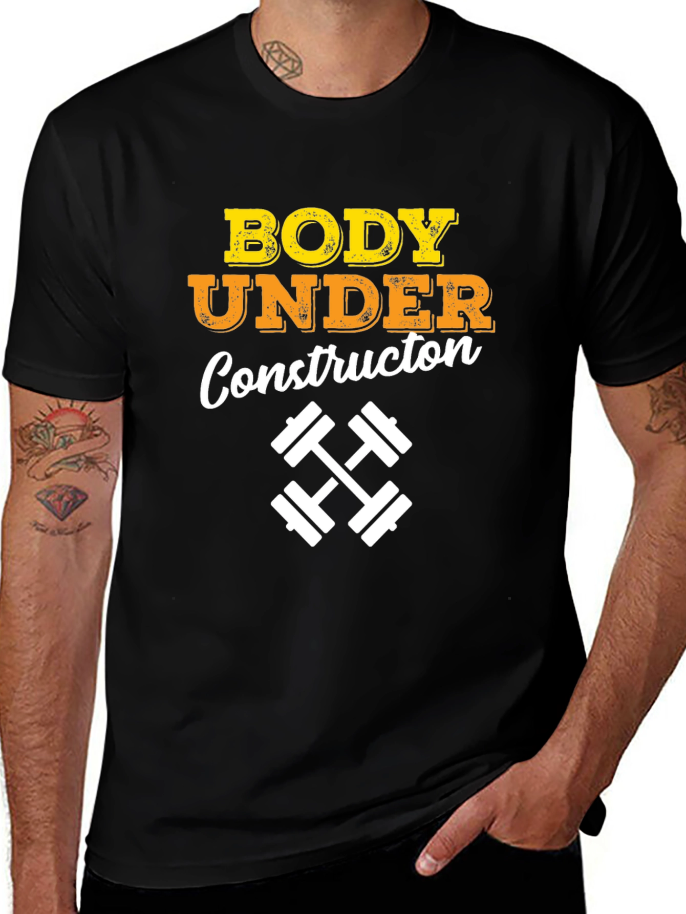 Body Under Construction Gym T-Shirt