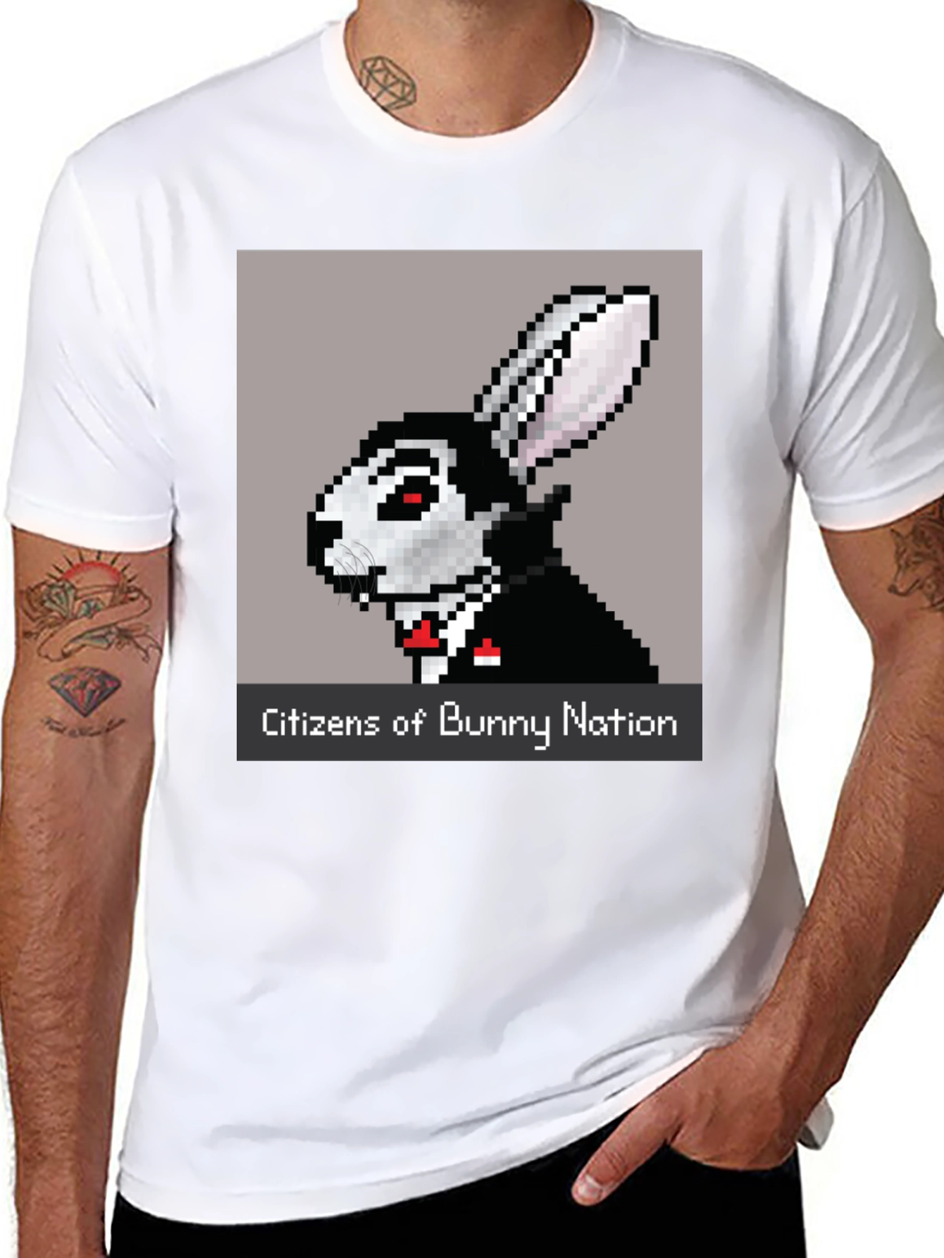 Citizens of Bunny Nation Graphic T-Shirt