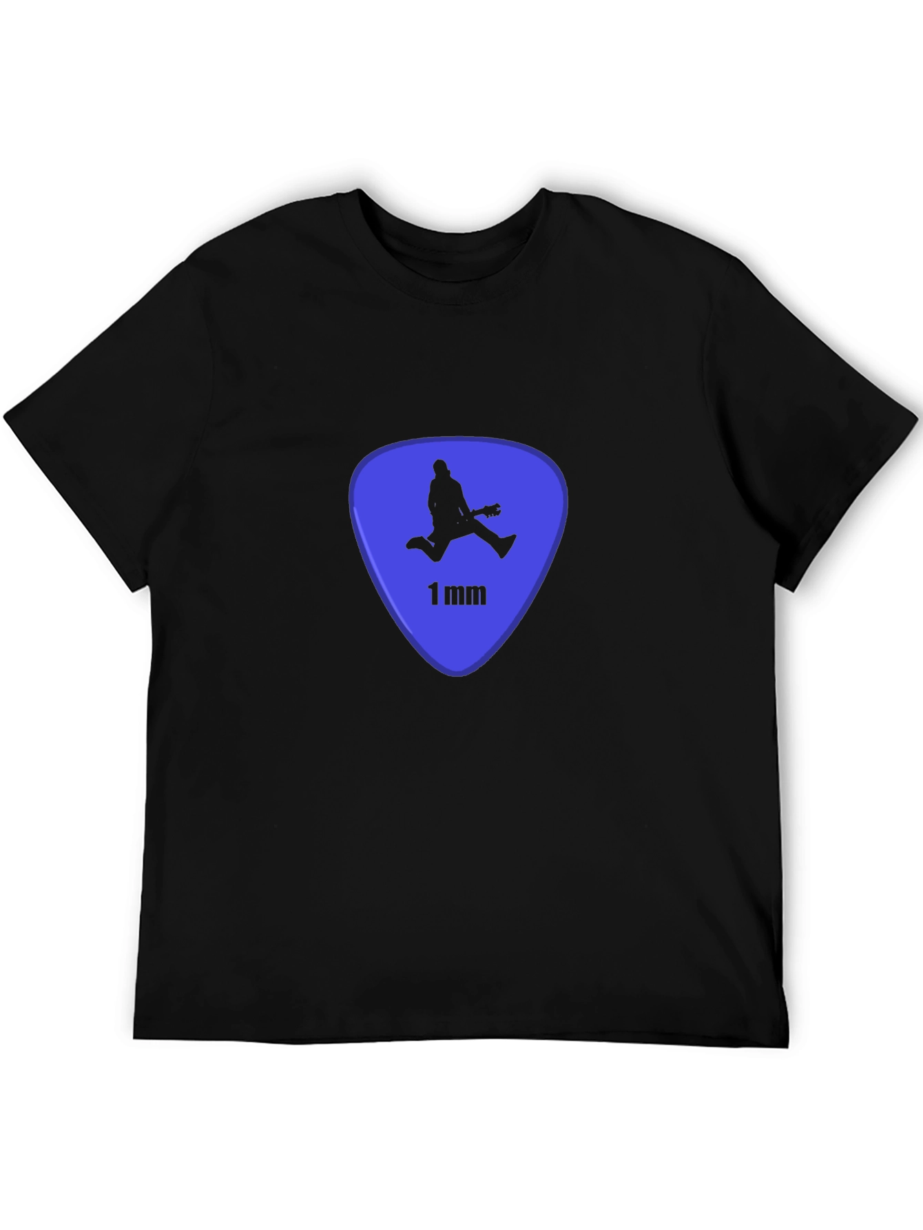Cool Guitar Pick T-Shirt - Black