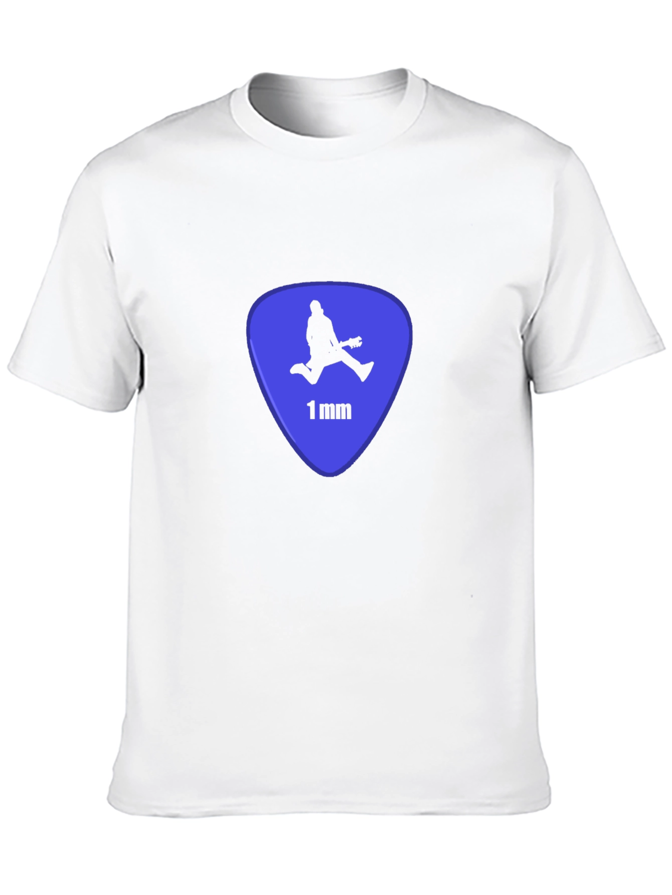 Cool Guitar Pick T-Shirt - Black