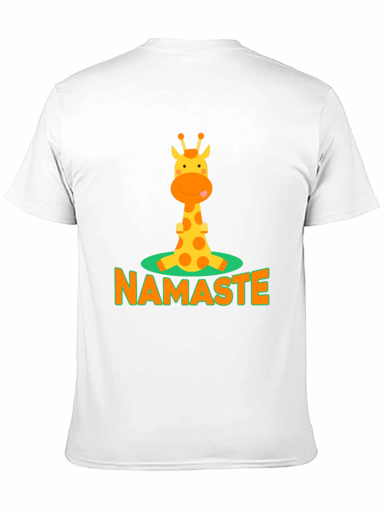 Namaste Giraffe Graphic T-Shirt