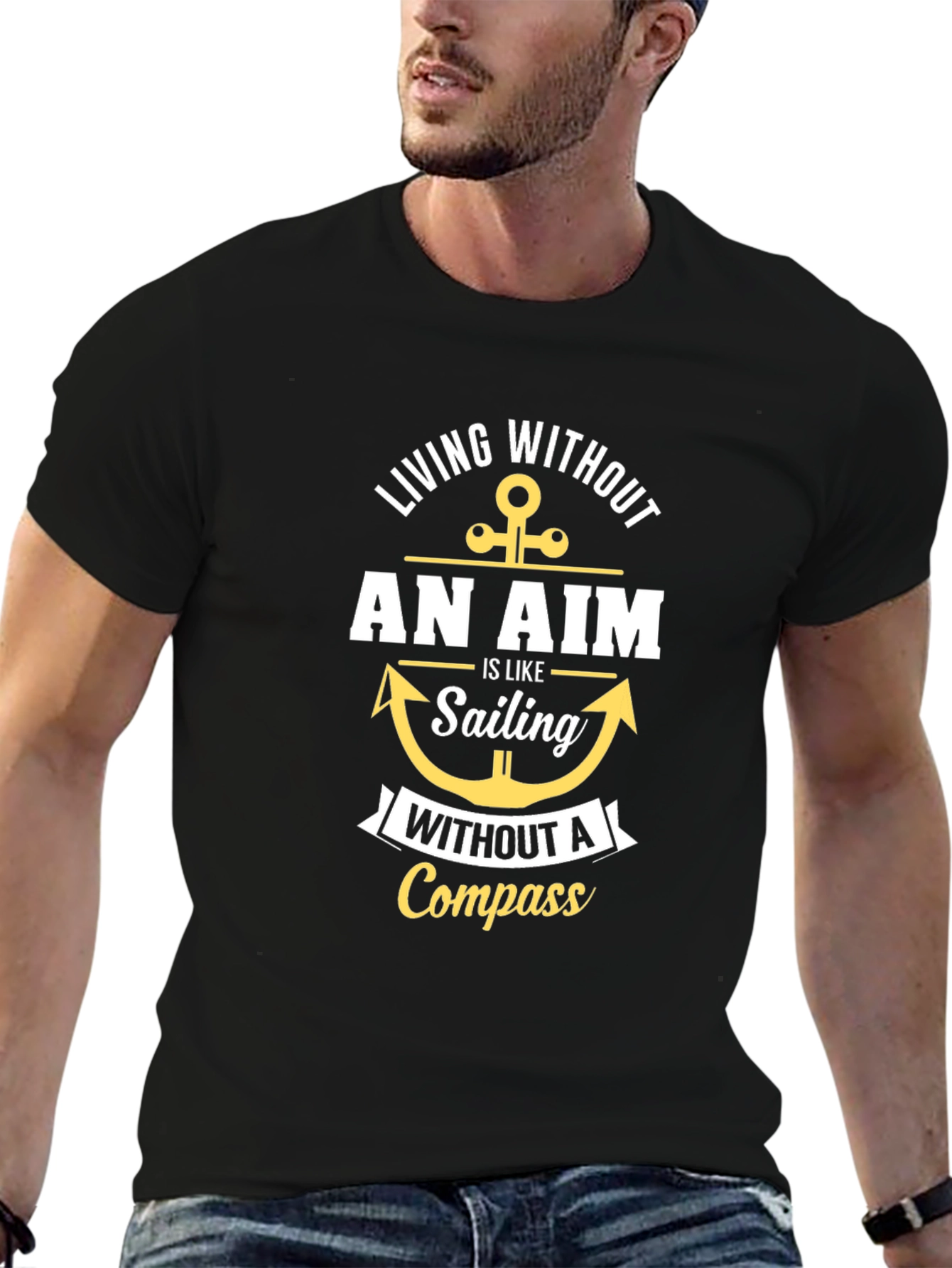 Living Without An Aim Graphic Tee