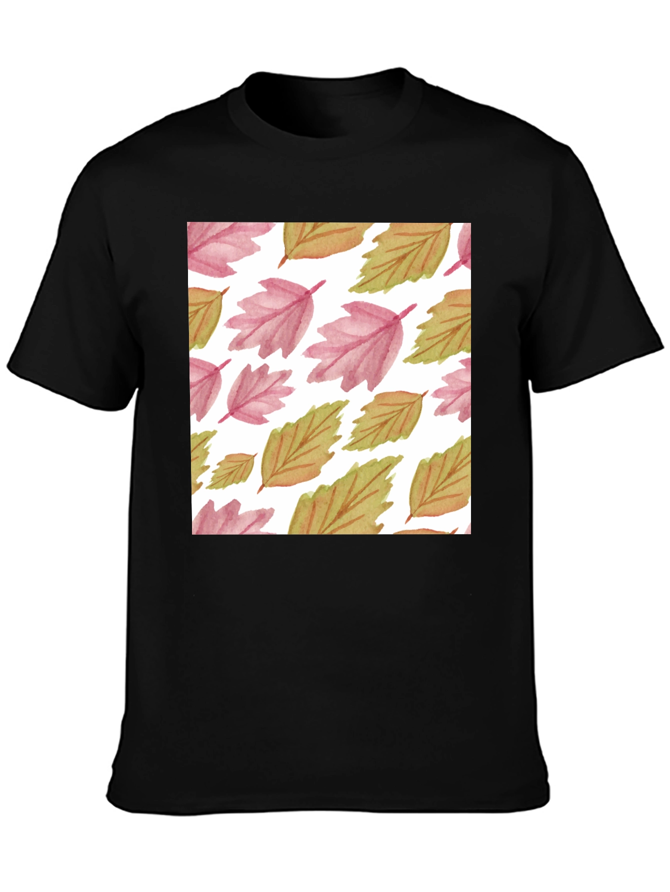 Autumn Leaves Pattern T-Shirt