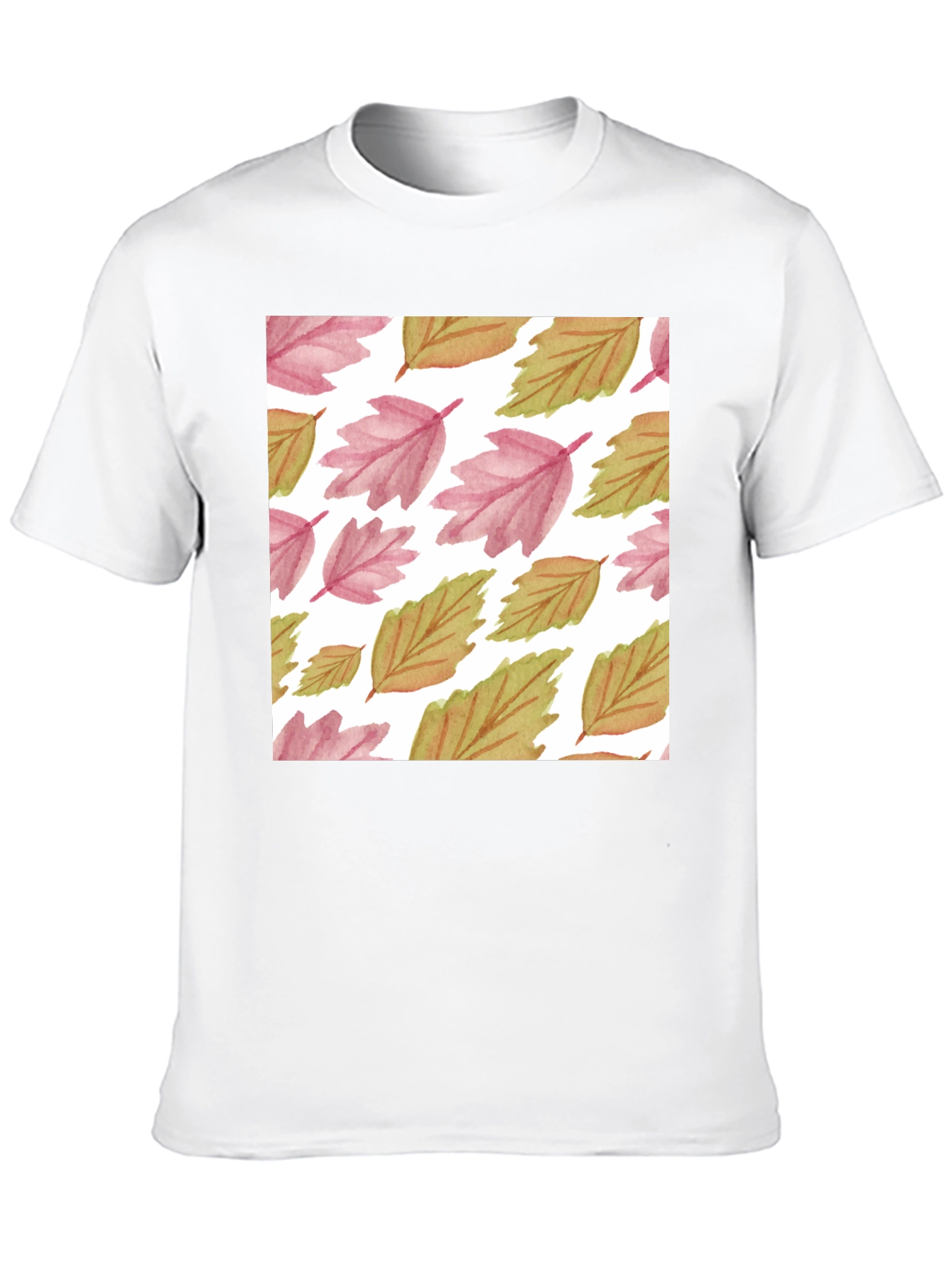 Autumn Leaves Pattern T-Shirt
