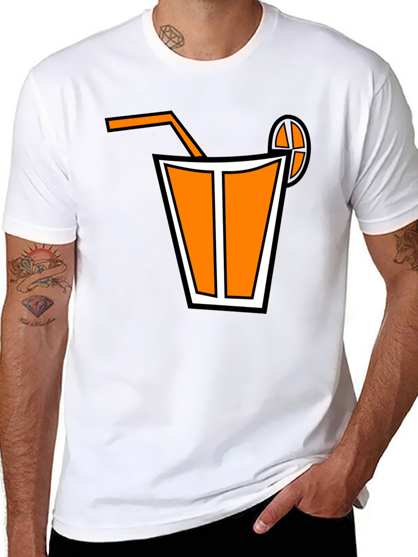 Orange Juice Graphic Tee