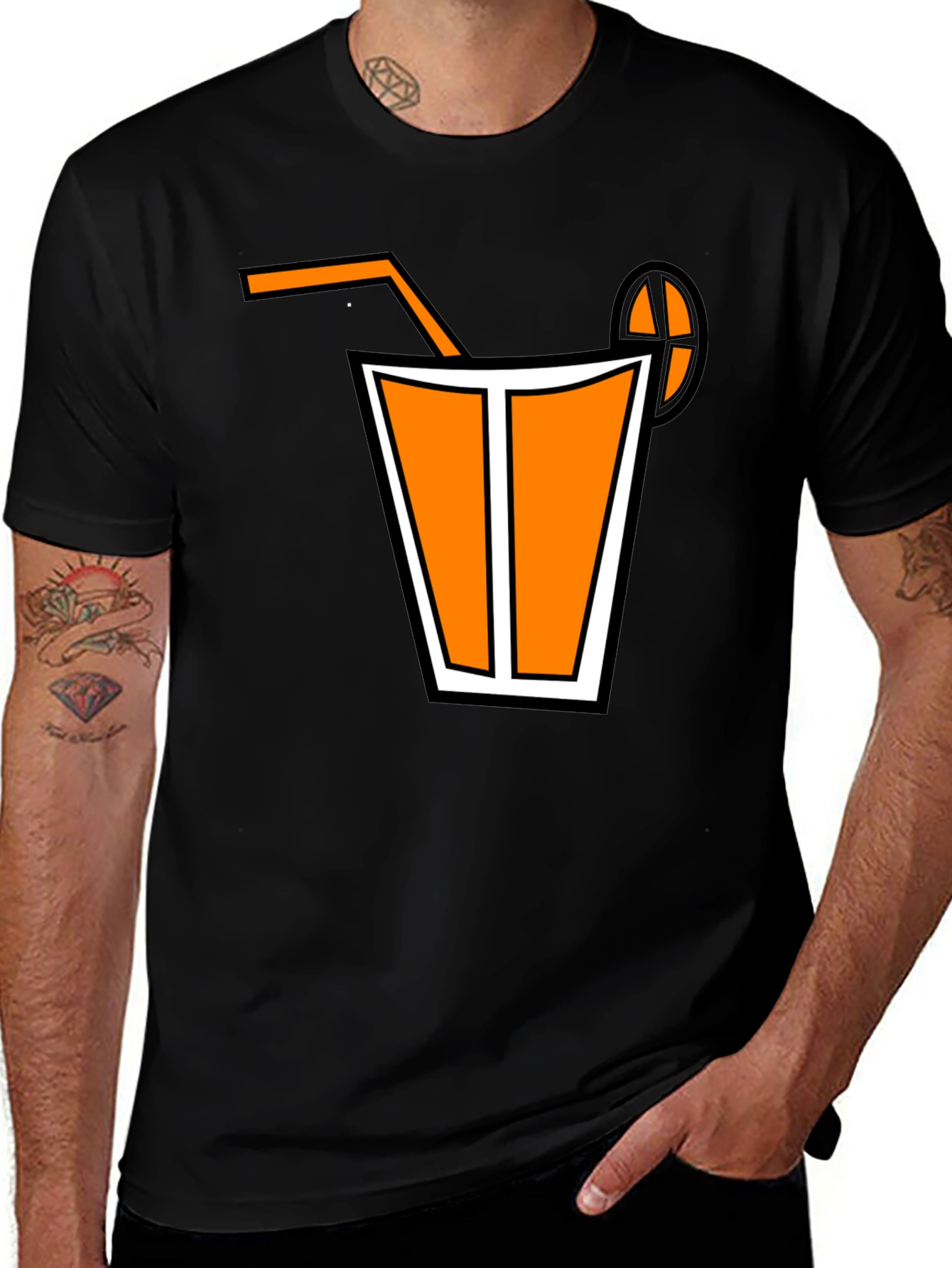 Orange Juice Graphic Tee