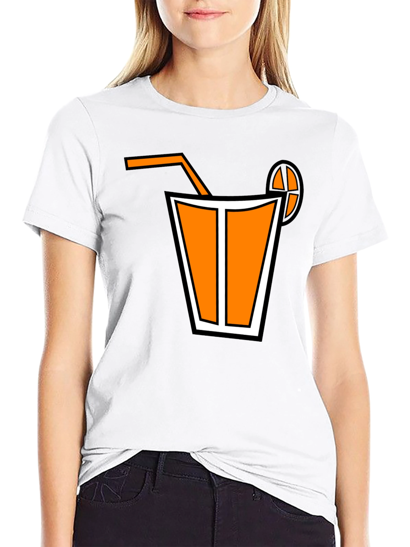 Orange Juice Graphic Tee