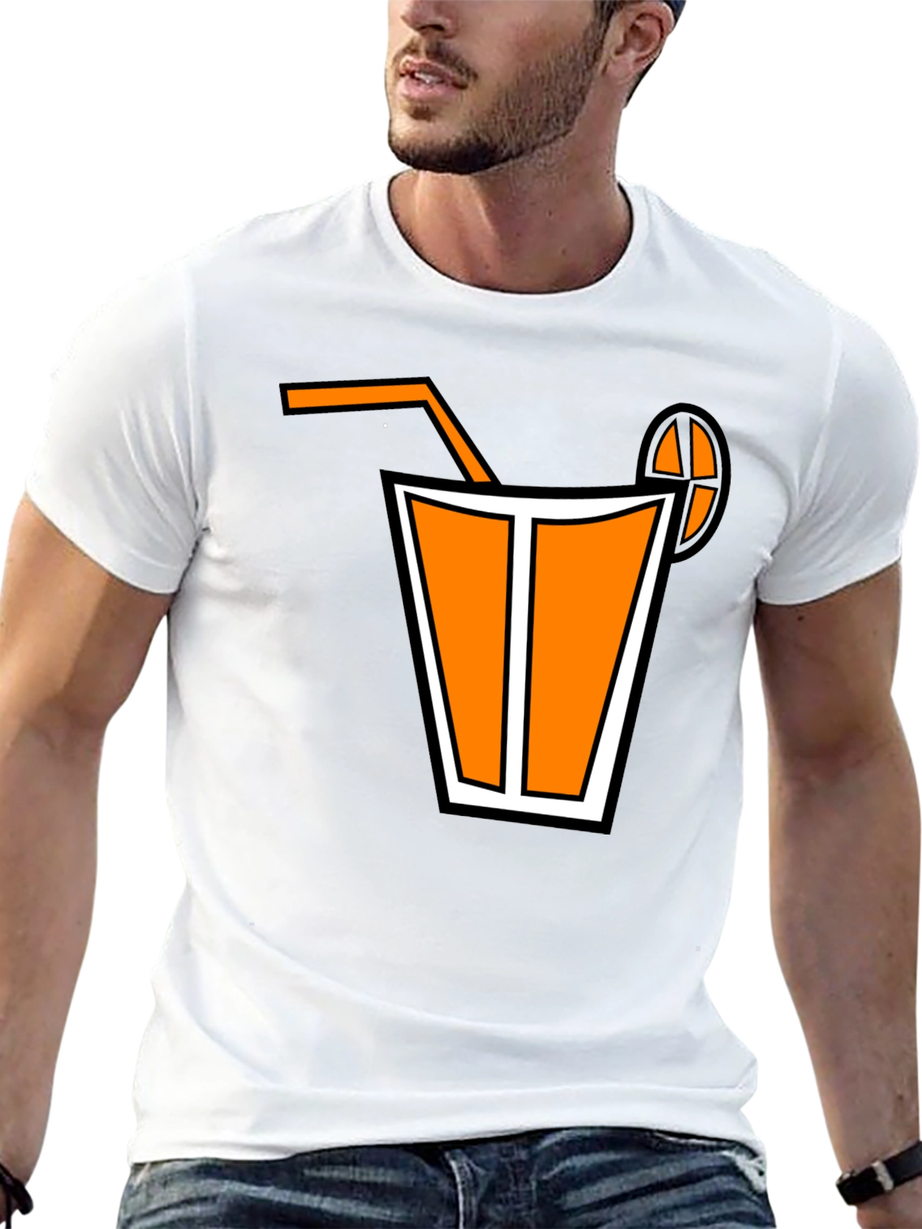 Orange Juice Graphic Tee