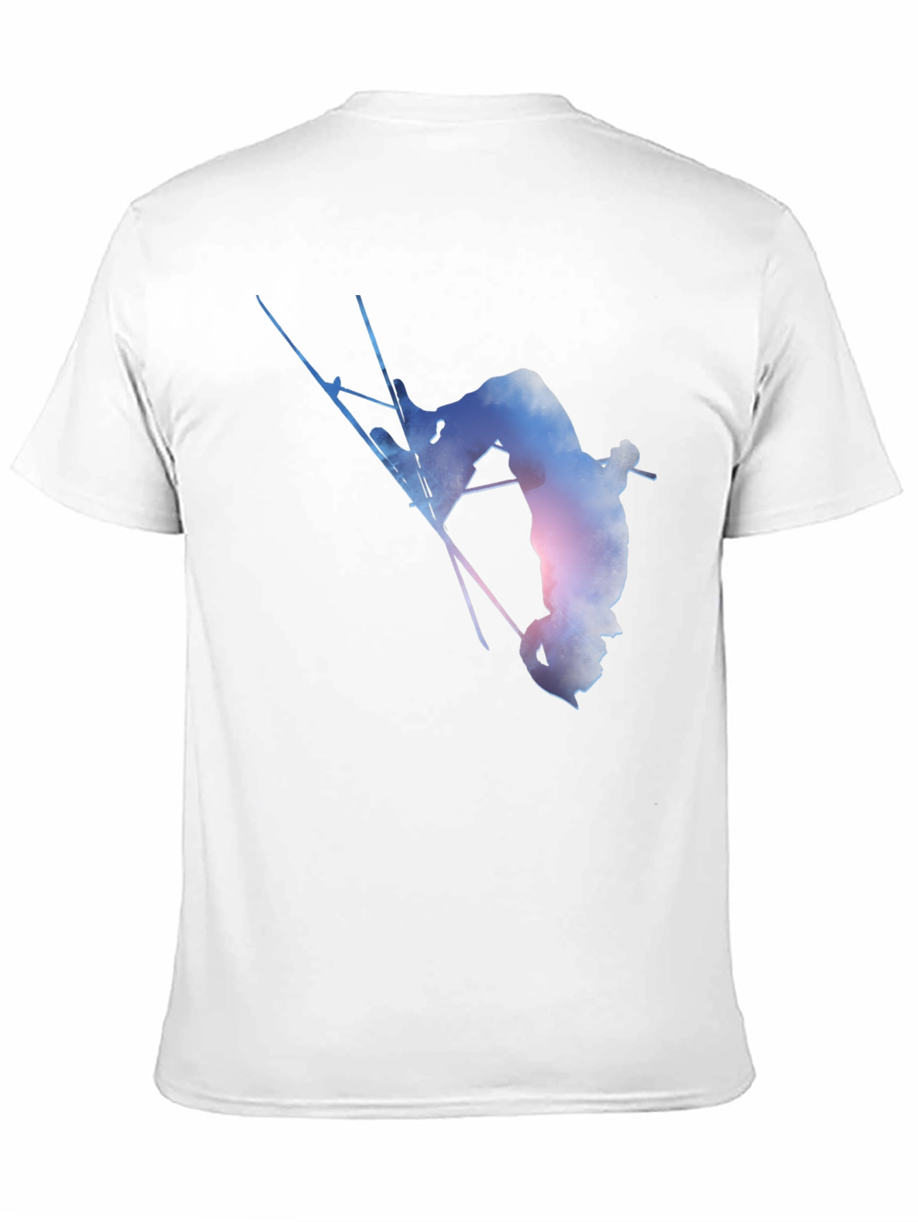 Cool Skiing Stunt Graphic T-Shirt