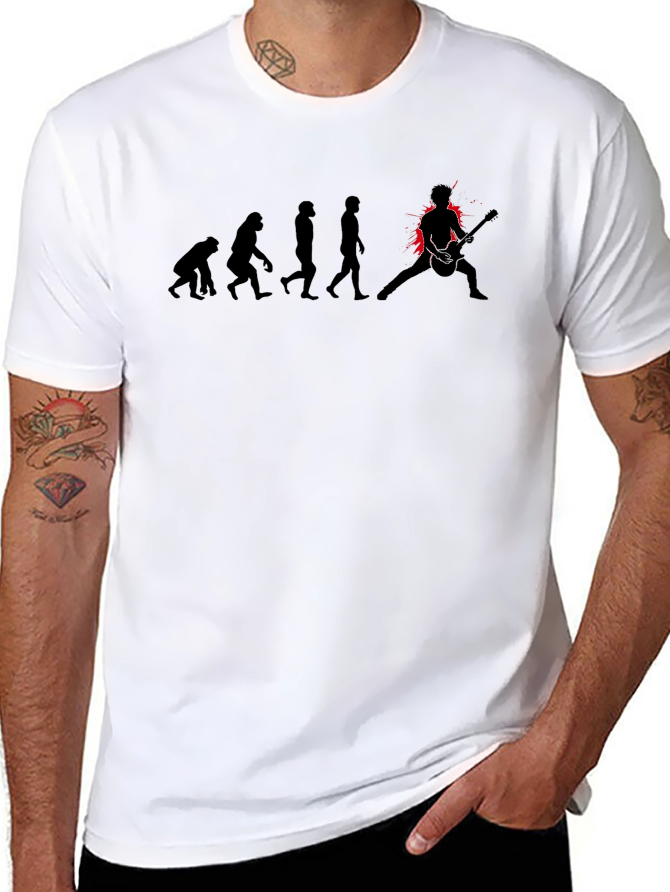 Evolution of Rock Music T-Shirt