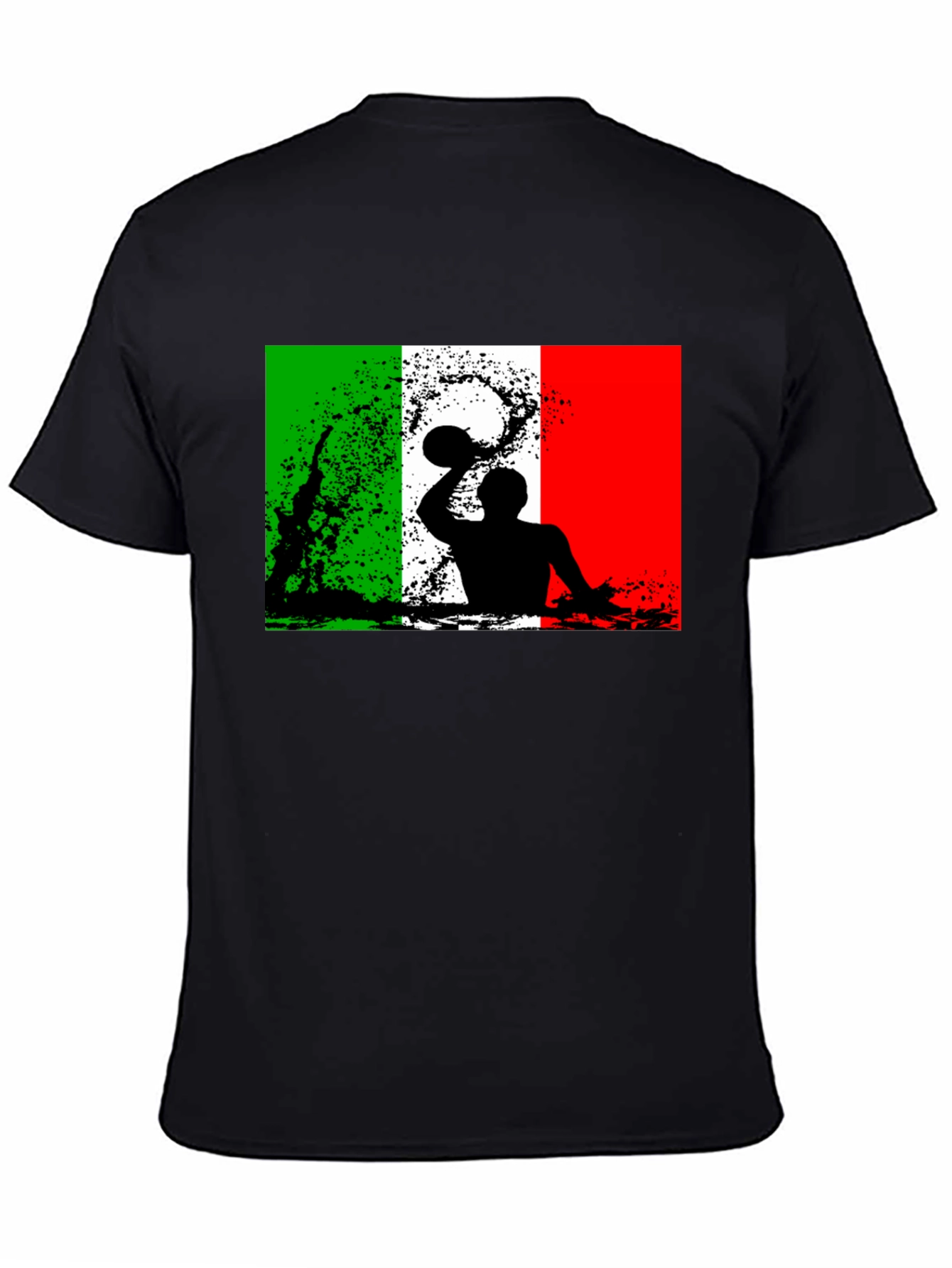 Italy Water Polo T-Shirt - Italian Flag Design