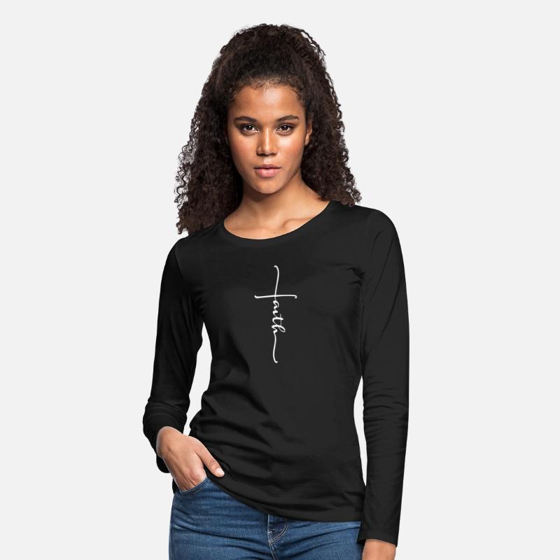 Faith Cross Script, Christian, Jesus