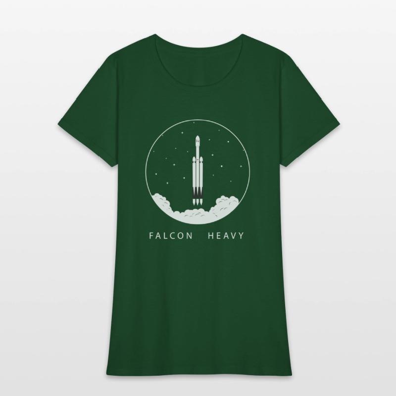Falcon Heavy In Circle