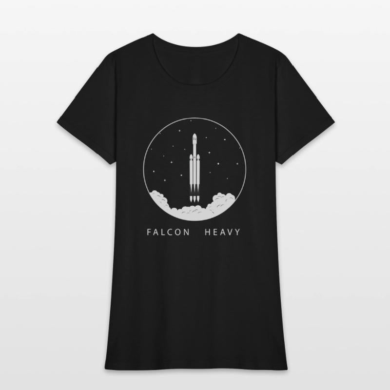 Falcon Heavy In Circle