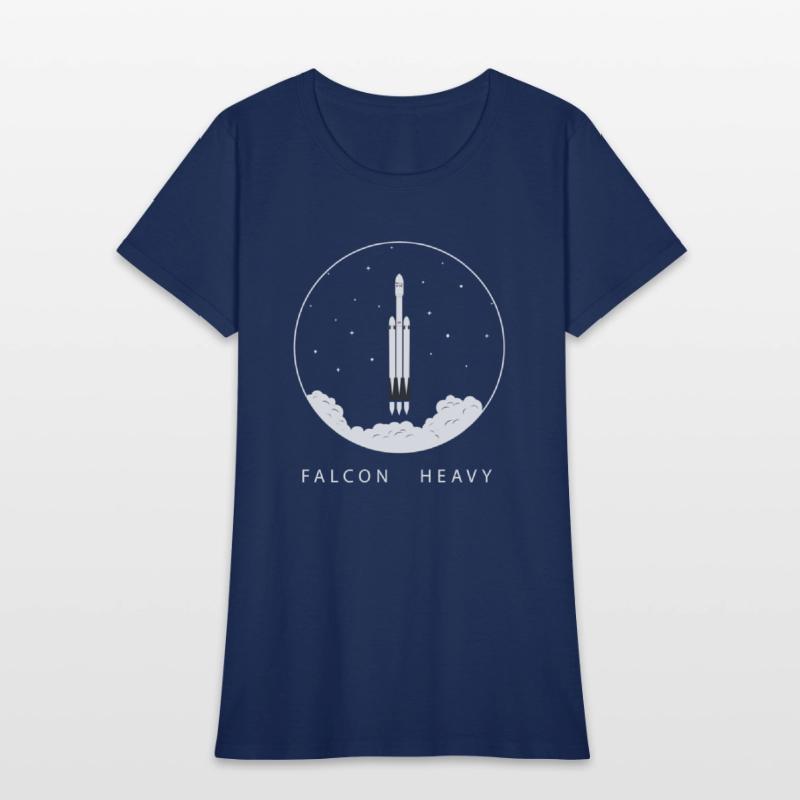 Falcon Heavy In Circle