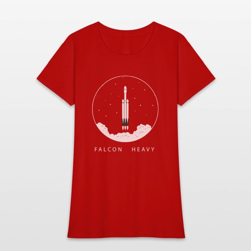 Falcon Heavy In Circle