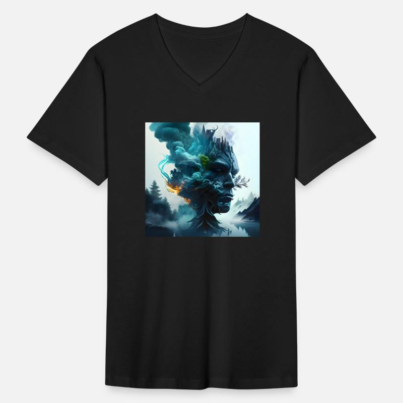 Fantasy Avatar of Nature Translucent - Digital Art