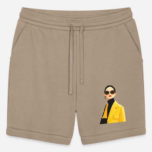 Fashionista with Bold Accessories