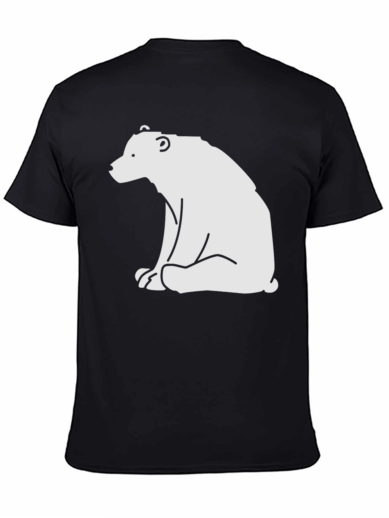 Bear Graphic T-Shirt - Casual Style
