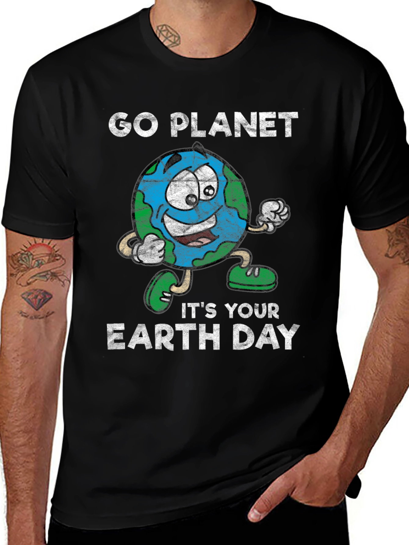 Go Planet Earth Day T-Shirt