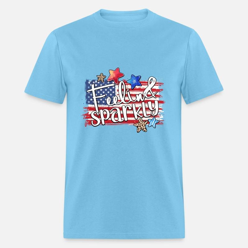 Feelin Sparkly Independence Day Leopard 4th July