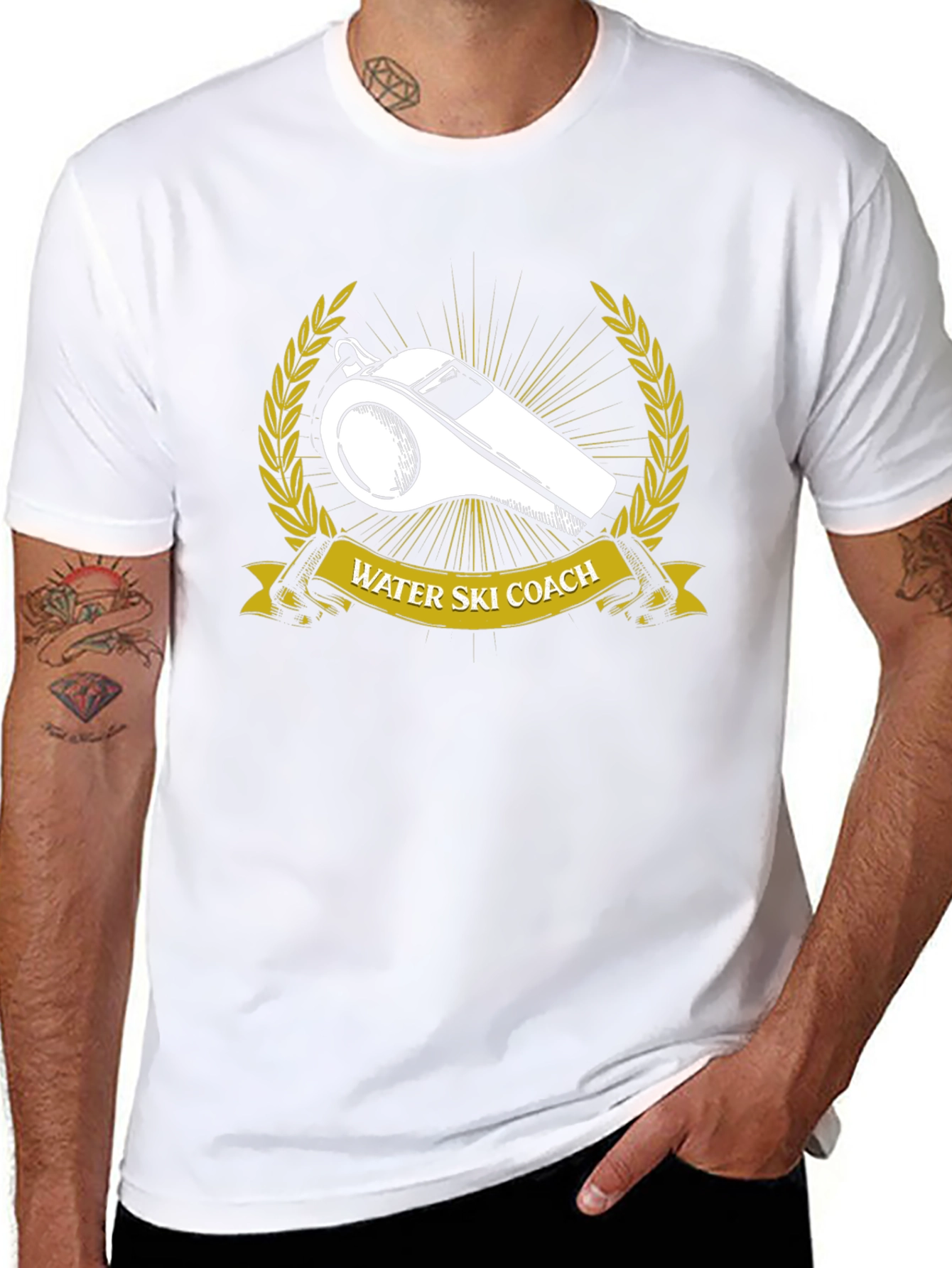 Water Ski Coach Graphic Tee