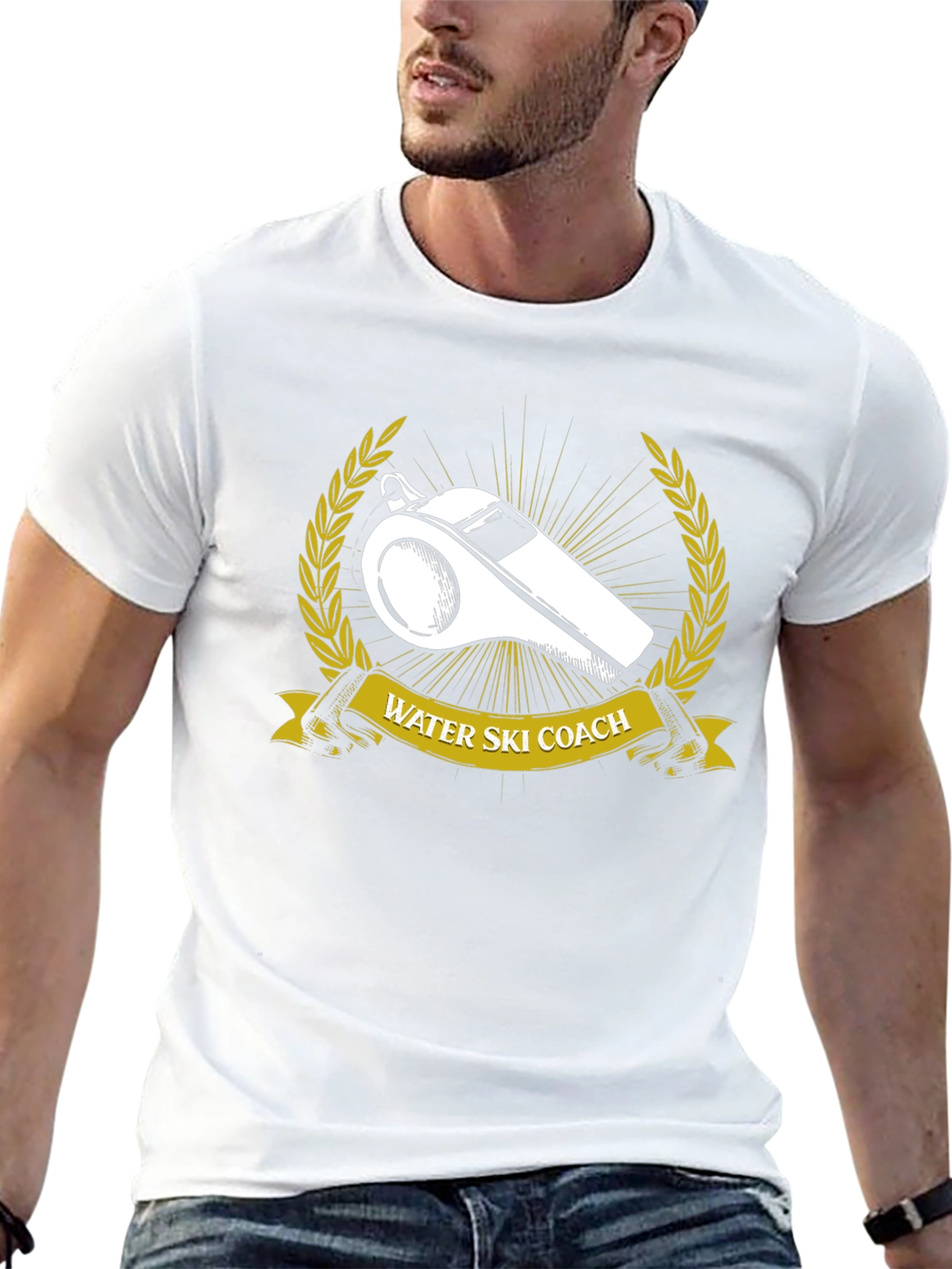 Water Ski Coach Graphic Tee