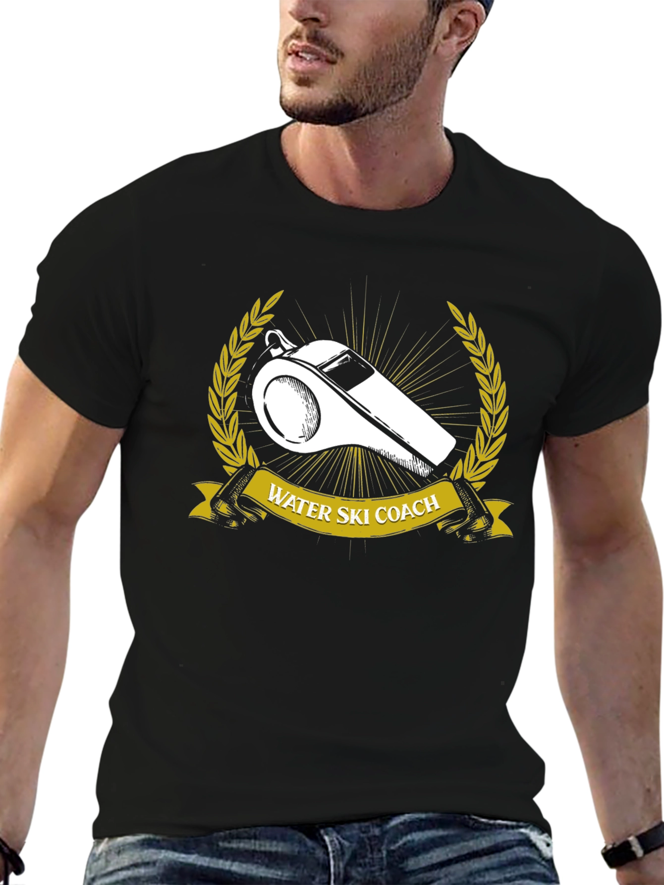 Water Ski Coach Graphic Tee