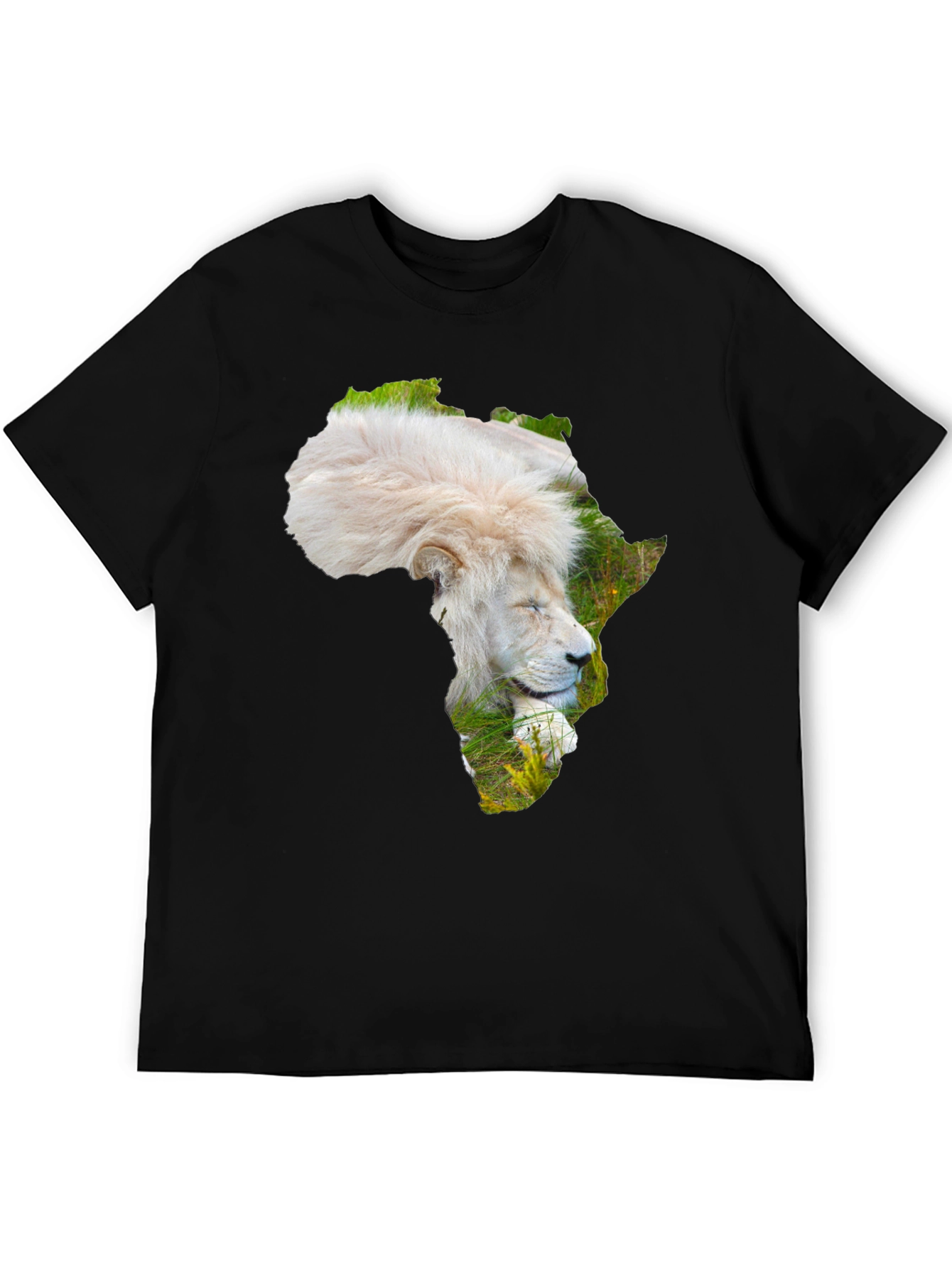 Africa Lion Graphic T-Shirt