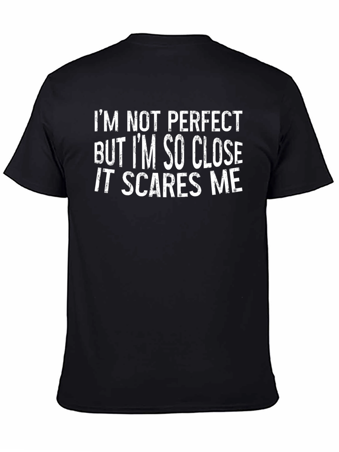 Funny Im Not Perfect Graphic Tee