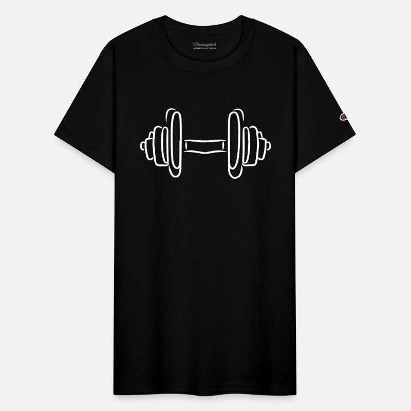 Fitness Dumbbell Drawing