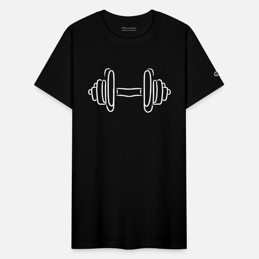 Fitness Dumbbell Drawing