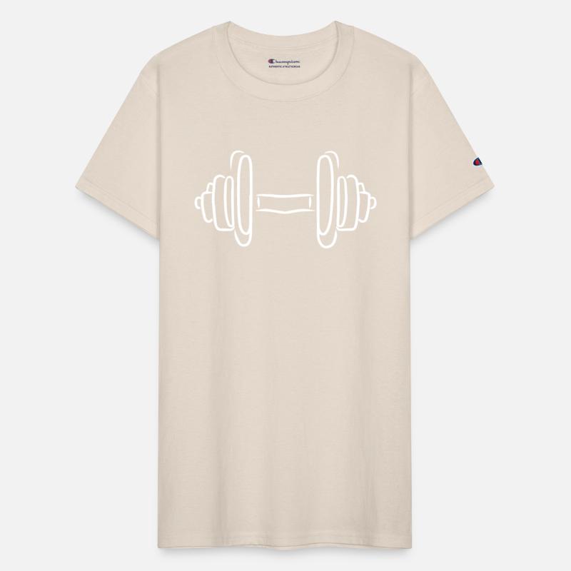 Fitness Dumbbell Drawing