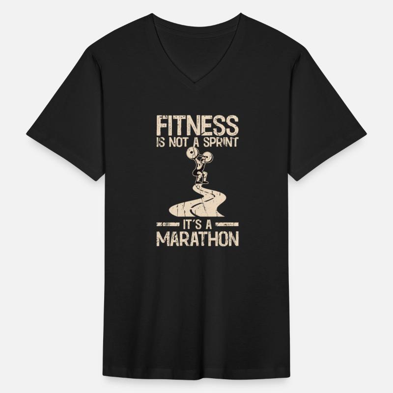 Fitness is not a sprint, it's a marathon - Gym