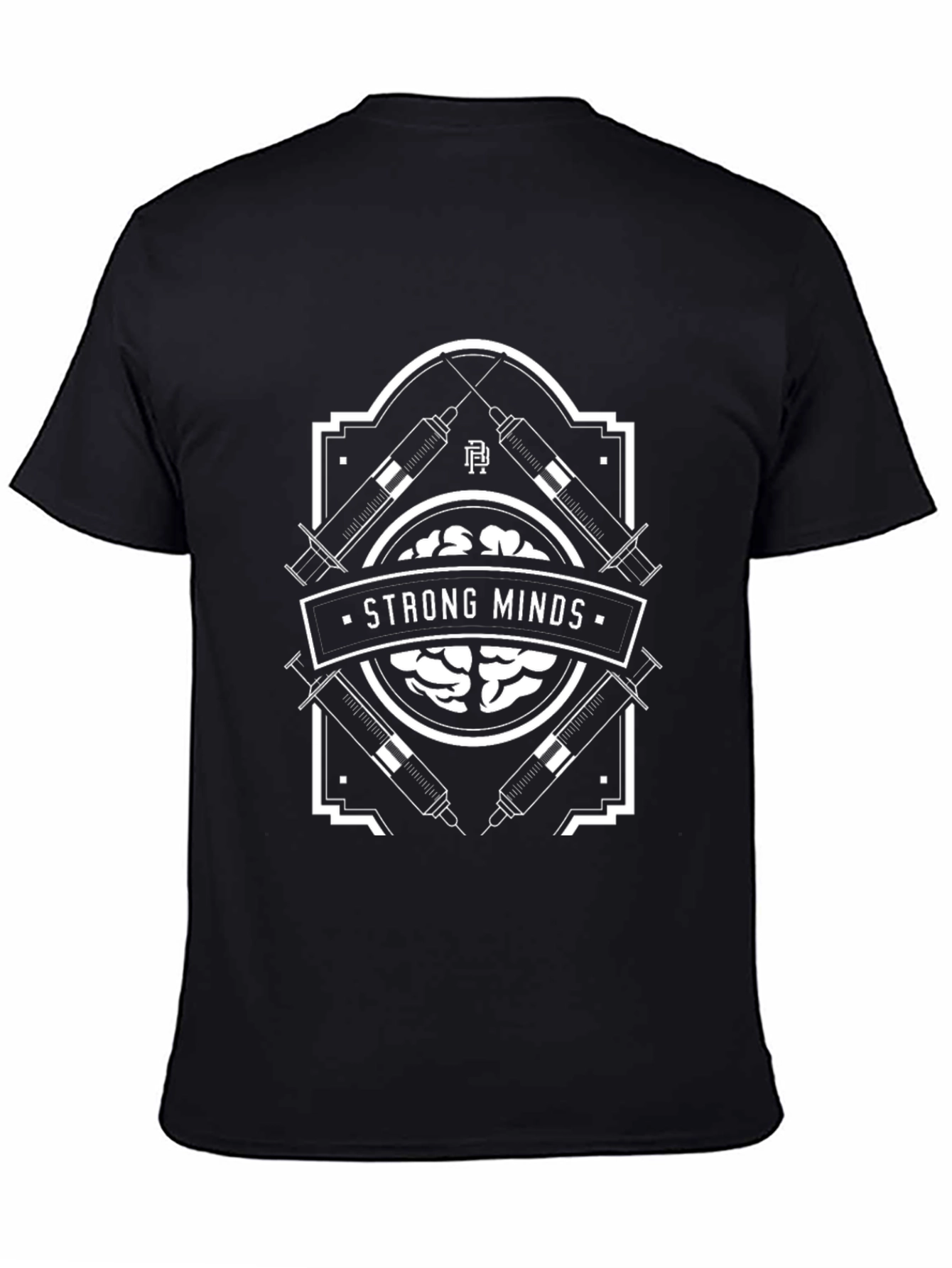 Strong Minds Graphic Tee - Black