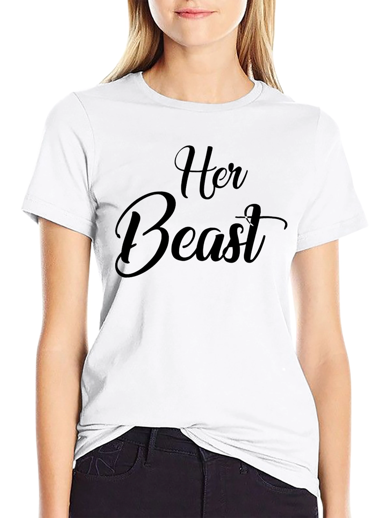Her Beast Matching Couple T-Shirt