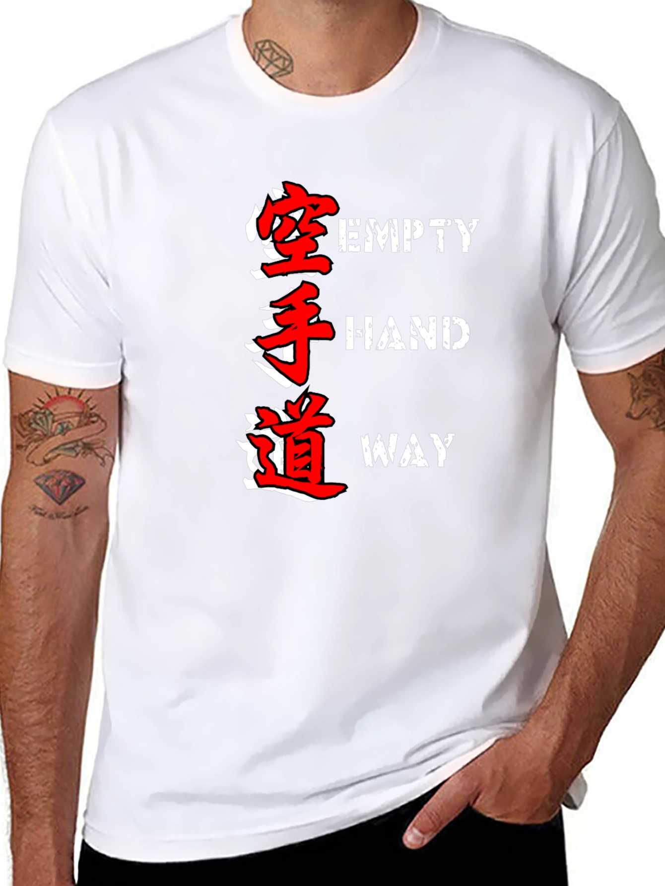 Karate Empty Hand Way Graphic T-Shirt