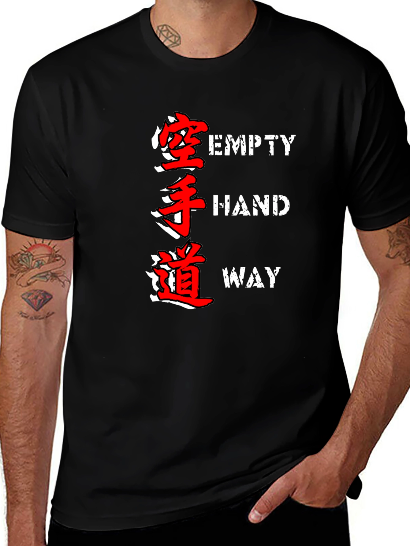 Karate Empty Hand Way Graphic T-Shirt