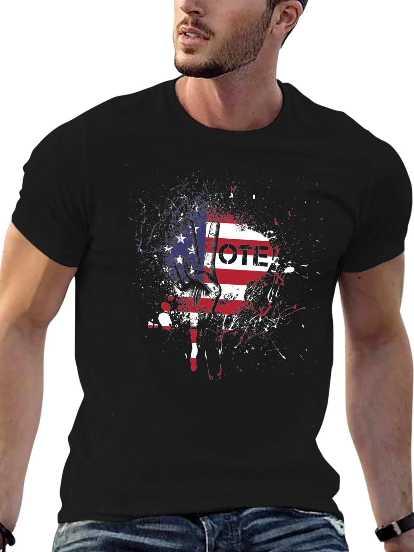 Vote USA Flag T-Shirt
