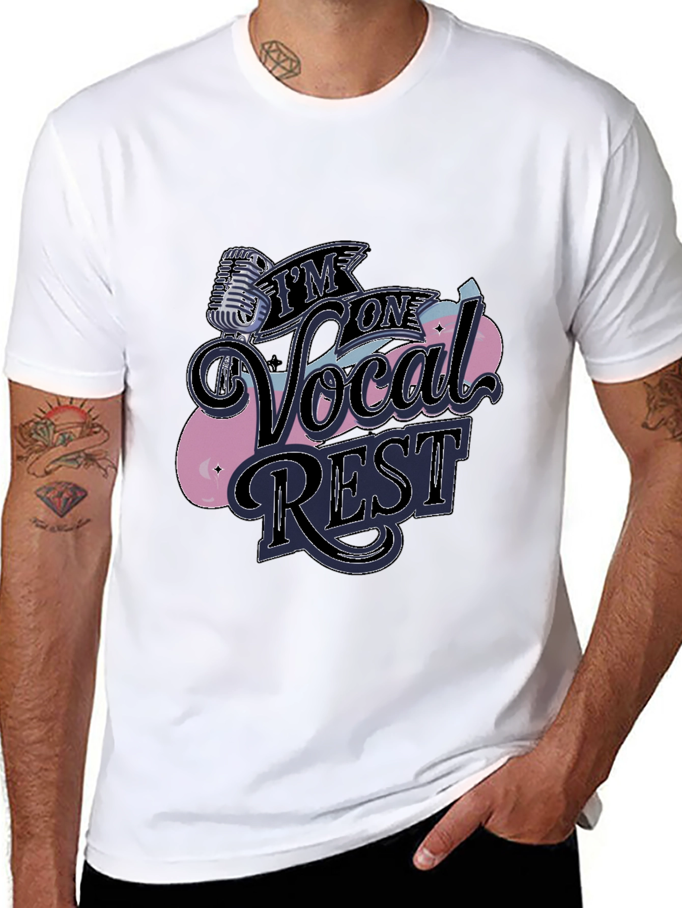 Im On Vocal Rest T-Shirt - Music Lovers Tee