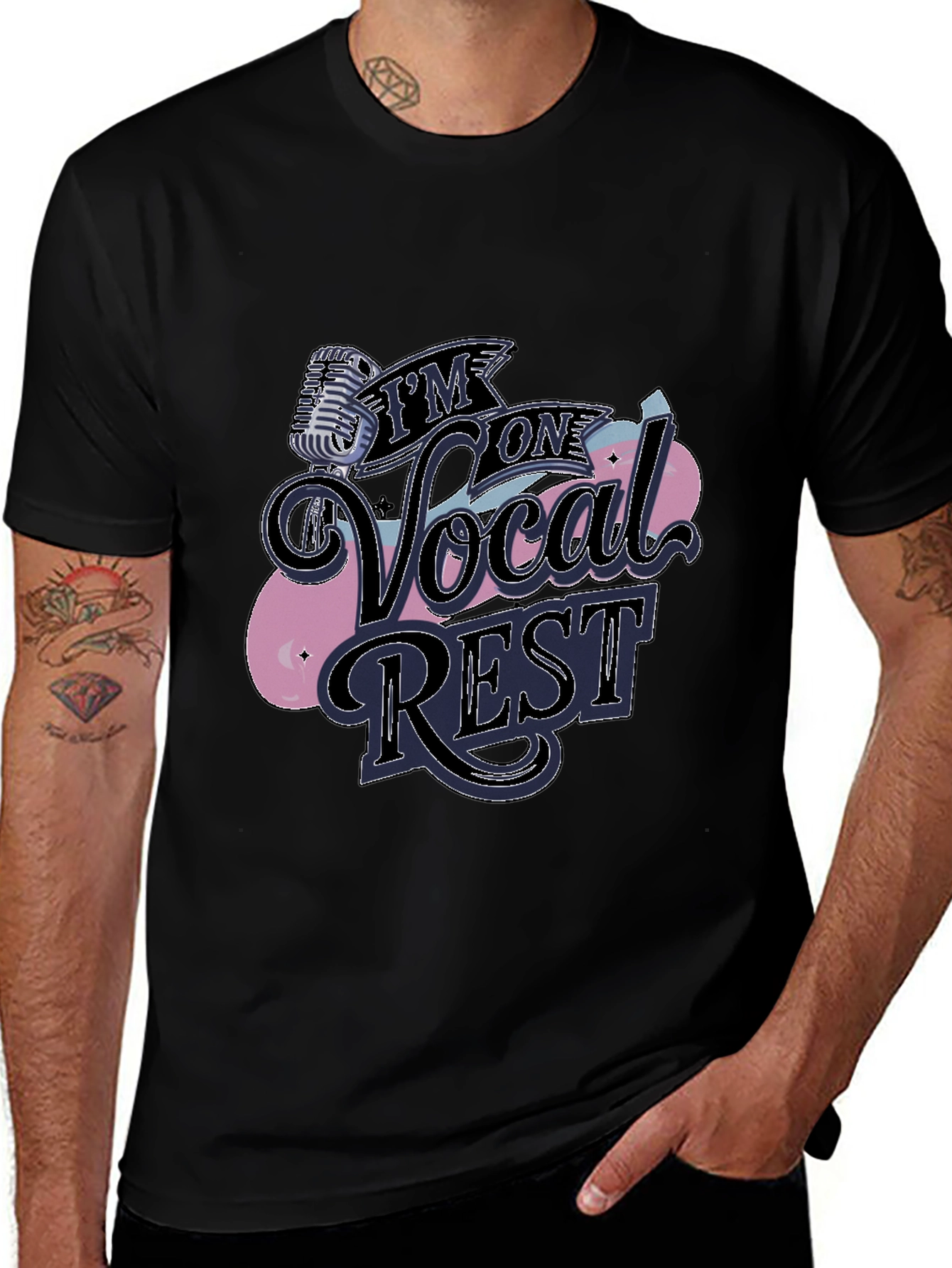 Im On Vocal Rest T-Shirt - Music Lovers Tee