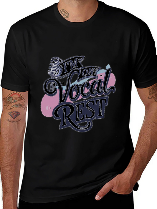 Im On Vocal Rest T-Shirt - Music Lovers Tee