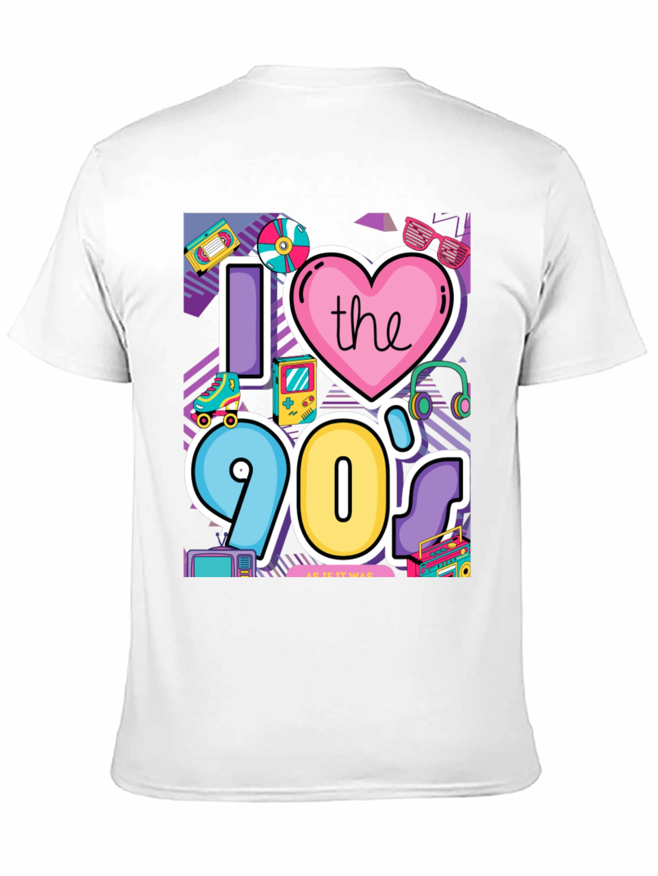 I Love the 90s Retro Graphic Tee