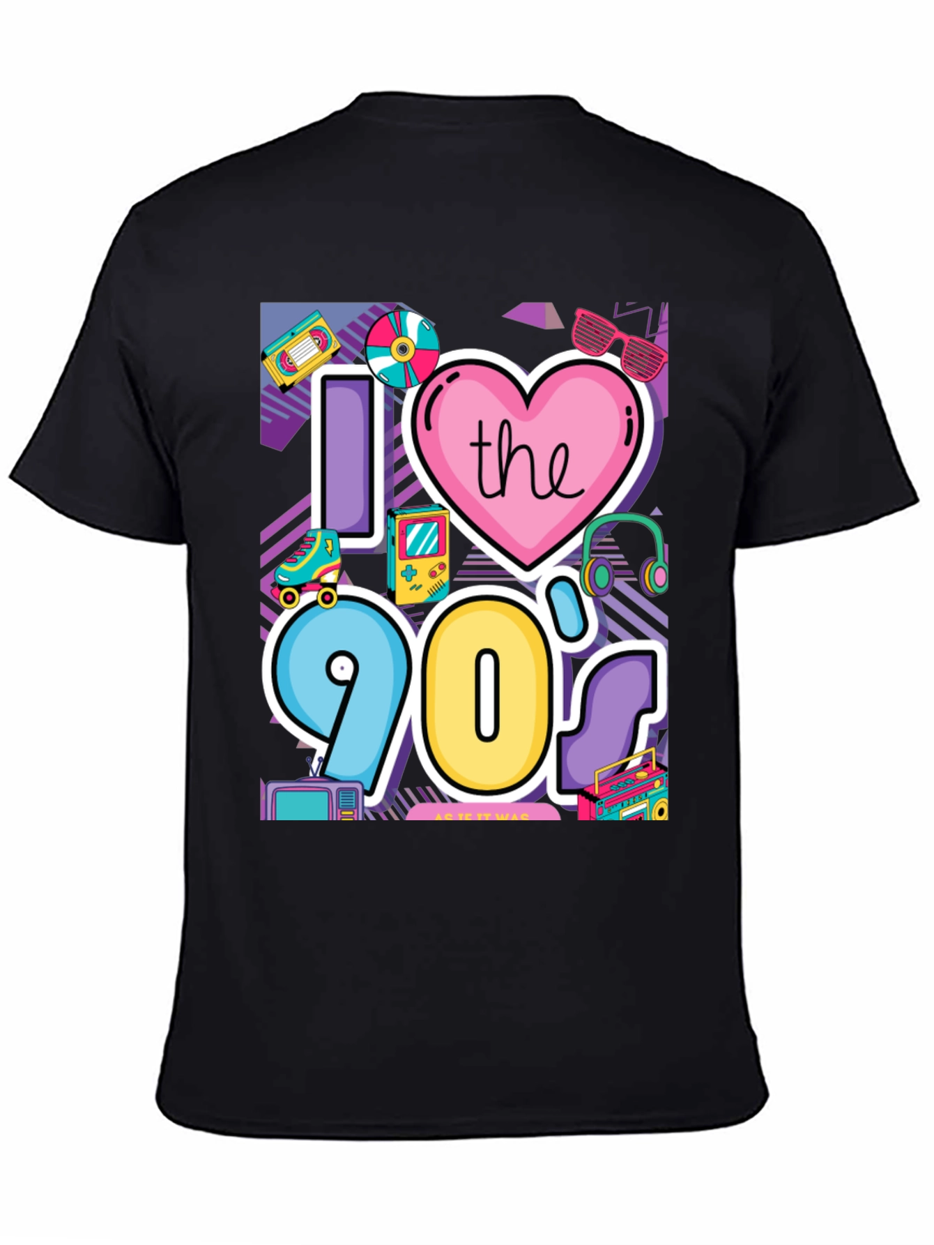 I Love the 90s Retro Graphic Tee