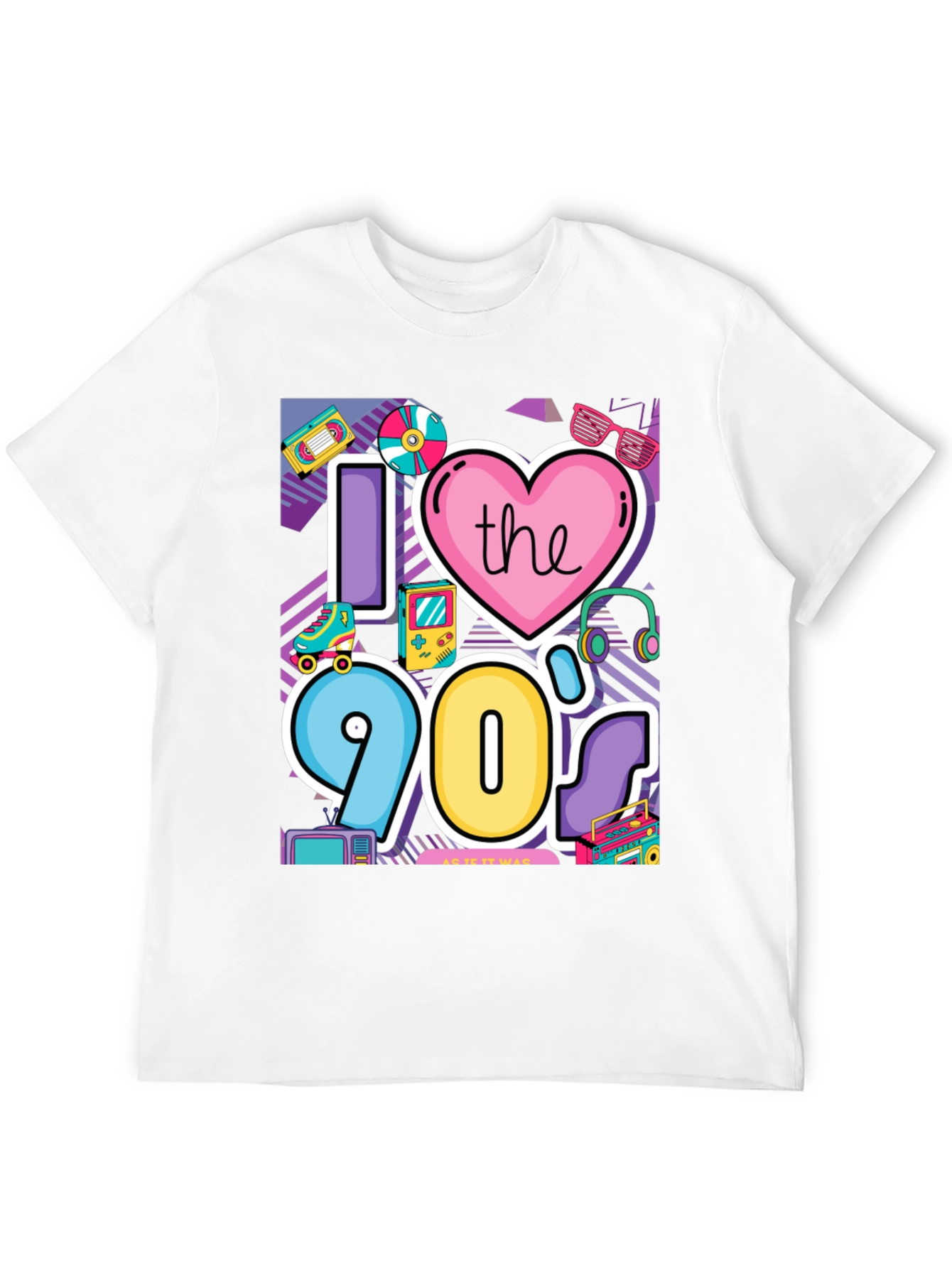 I Love the 90s Retro Graphic Tee