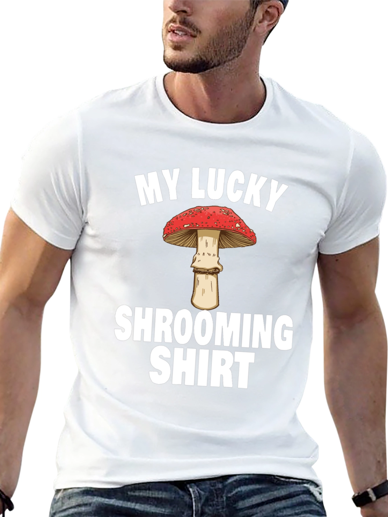 My Lucky Shrooming Shirt - Mushroom Graphic Tee