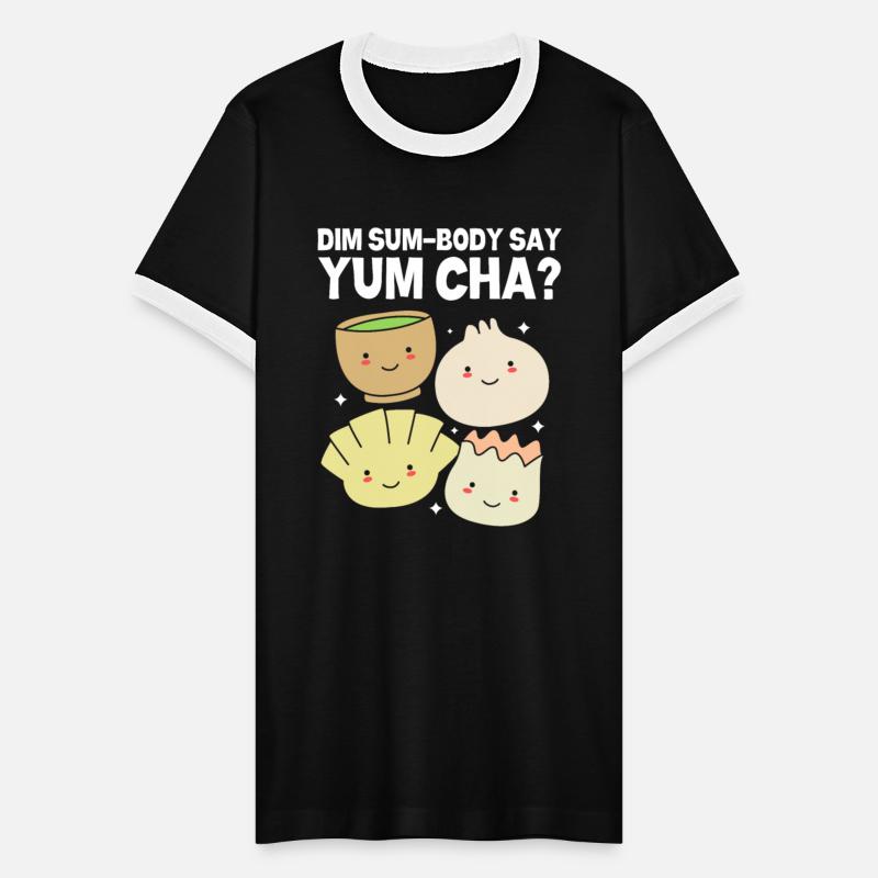 Food Pun Chinese Yum Cha Tea Dim Sum