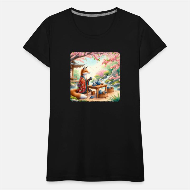 Fox Tea Ceremony Traditional Japanese